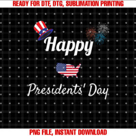 Political Happy Presidents Day Men Women Kids T-shirt