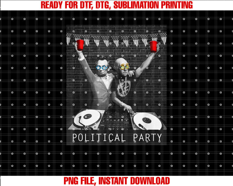 Political Party Presidents Drinking T-shirt