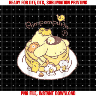 Pompompurin Pancake Friends Tee T-shirt