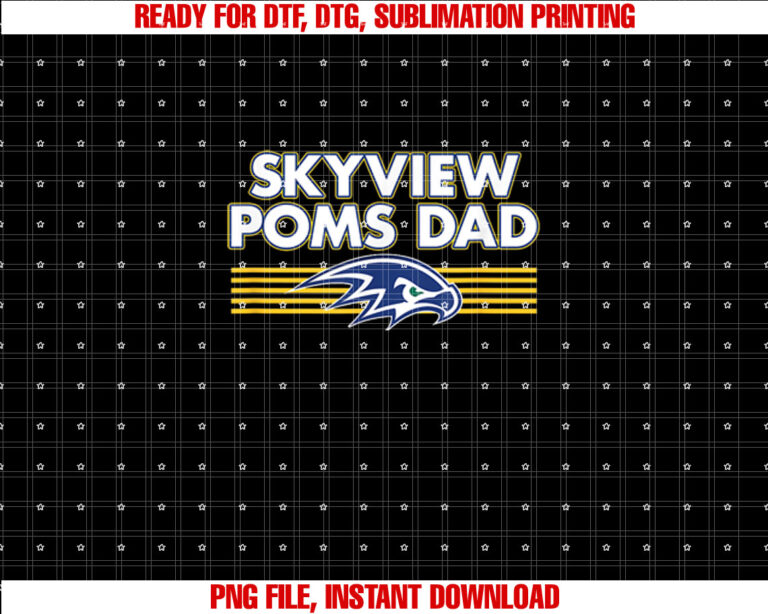 Poms Dad Wear T-shirt