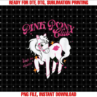Pony and Heels Lover Pink Girls Clubs Cowgirl T-shirt