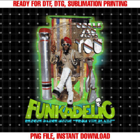 Popfunk George Clinton Uncle Jam T-shirt