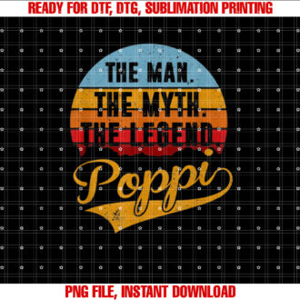 Poppi The Man The Myth The Legend T-shirt