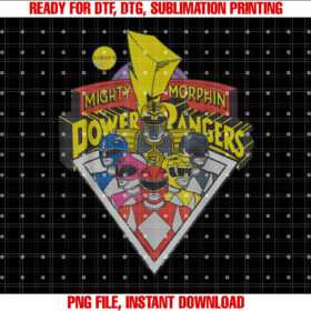 Power Rangers Group T-shirt