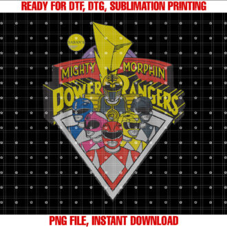 Power Rangers Group T-shirt