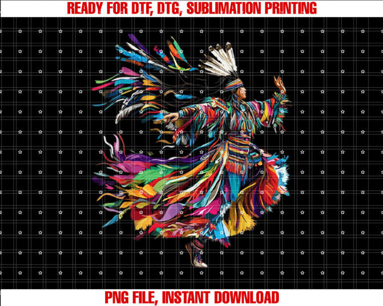 Powwow Dancer Native American Indian Tribal T-shirt