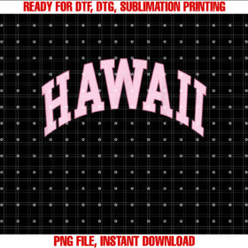 Preppy Pink Hawaii Honolulu Beach T-shirt