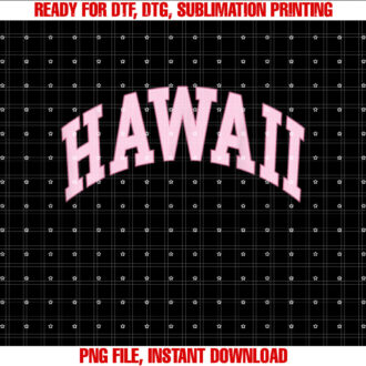Preppy Pink Hawaii Honolulu Beach T-shirt