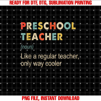 Preschool Teacher Funny Kindergarten Teacher Definition T-shirt