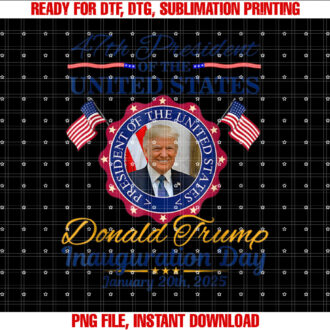 President Donald Trump 47 Inauguration Day 2025 Memorabilia T-shirt