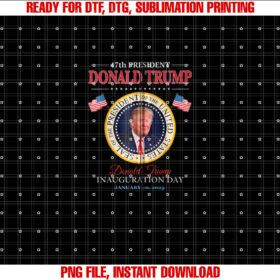 President Donald Trump Inauguration Day 2025 47th President T-shirt