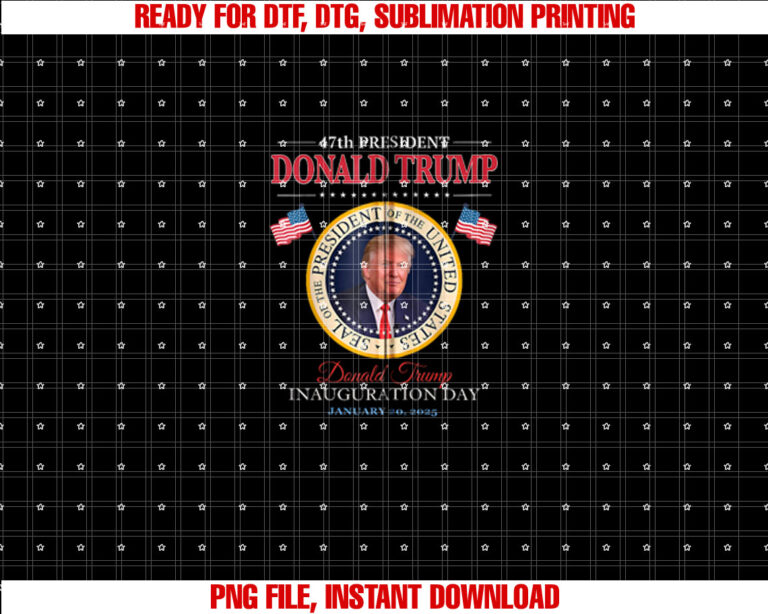 President Donald Trump Inauguration Day 2025 47th President T-shirt