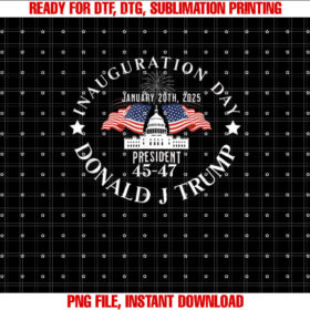 President Donald Trump Inauguration Day 2025 Memorabilia T-shirt
