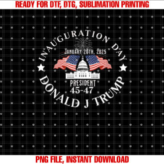 President Donald Trump Inauguration Day 2025 Memorabilia T-shirt