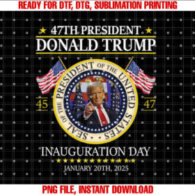 President Donald Trump Inauguration Day 2025 Memorabilia T-shirt