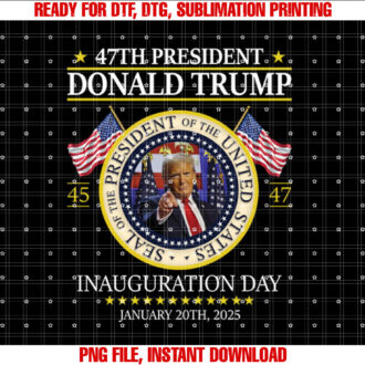 President Donald Trump Inauguration Day 2025 Memorabilia T-shirt