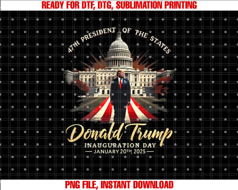 President Donald Trump Inauguration Day 2025 Sweat T-shirt