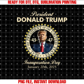 President Donald Trump Inauguration Day January 20th 2025 T-shirt