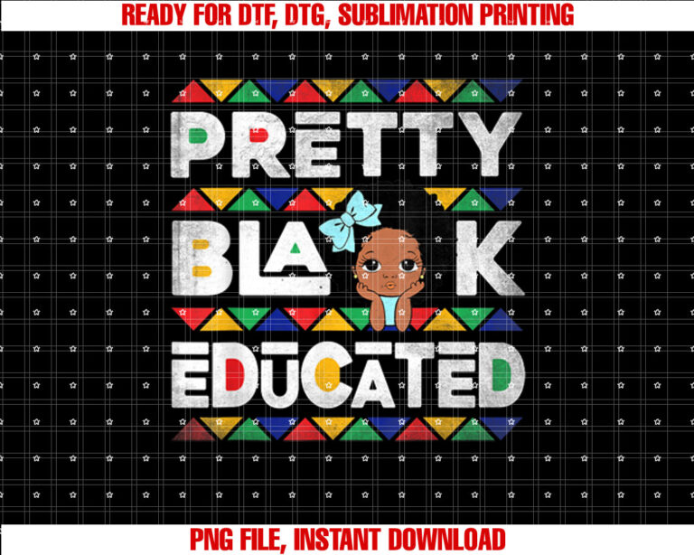 Pretty and Educated African Afro Girls Am The Strong T-shirt