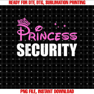 Princess Security Halloween Costume Cute Princess Girls T-shirt
