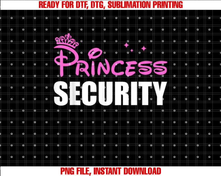 Princess Security Halloween Costume Cute Princess Girls T-shirt