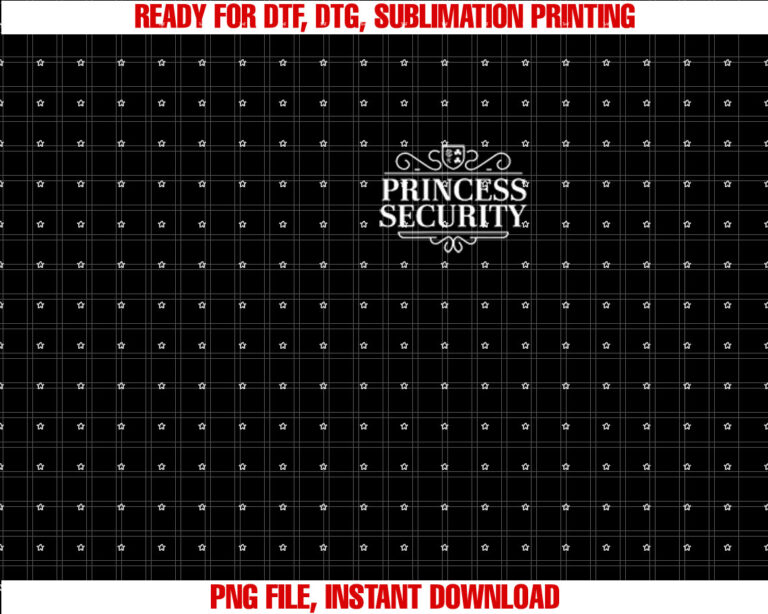 Princess Security Team Birthday For Big Brother Dad Funny T-shirt