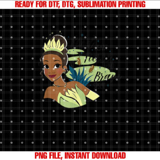 Princess The Frog Tiana Kind Fierce Brave T-shirt