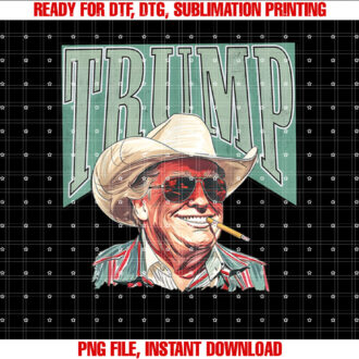 Pro Trump Cowboy Make America Great Trump Supporter MAGA T-shirt