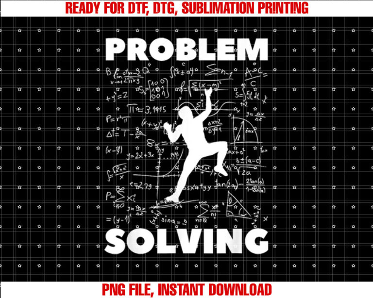 Problem Solving Climber Gift Rock Climbing Bouldering Pun T-shirt