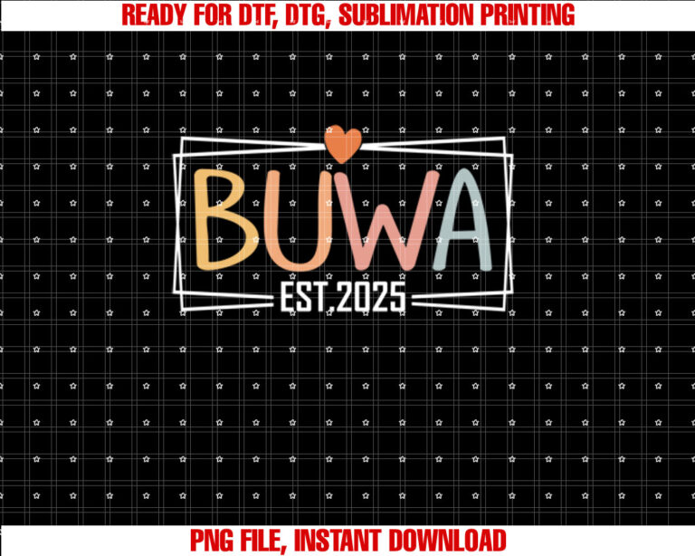 Promoted To Buwa Est 2025 Aunt Expect Baby 2025 T-shirt