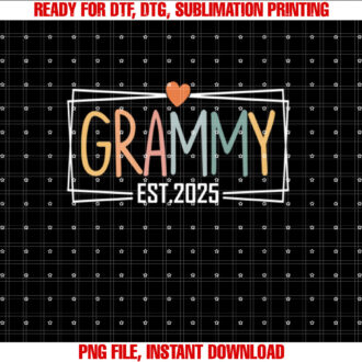 Promoted To Grammy Est 2025 Grandma Expect Baby 2025 T-shirt