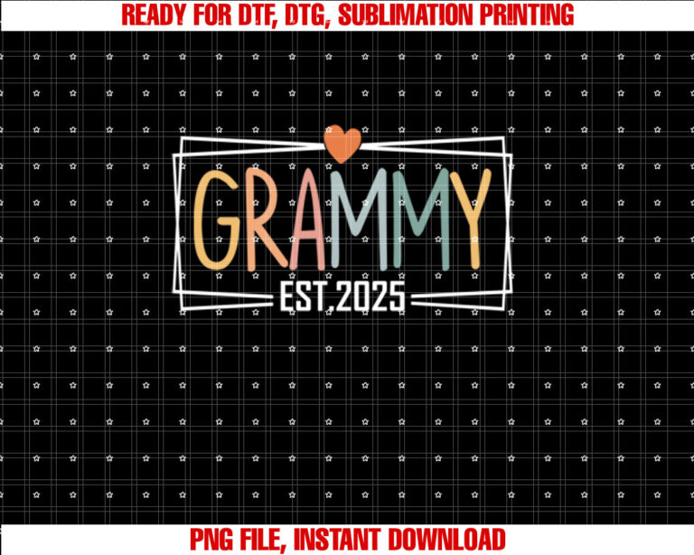 Promoted To Grammy Est 2025 Grandma Expect Baby 2025 T-shirt