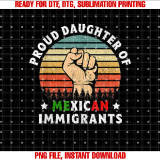 Proud Daughter Of Mexican Immigrants T-shirt