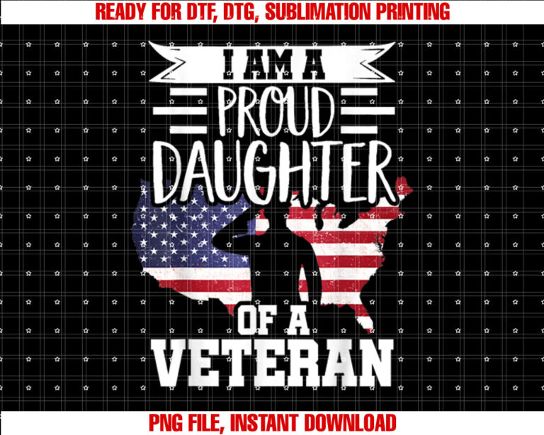 Proud Daughter Veteran Nothing Scares Patriotic Veterans Day T-shirt