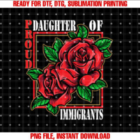 Proud Daughter of Immigrants T-shirt
