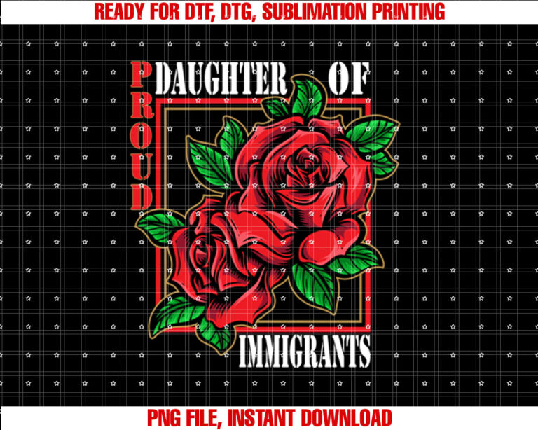 Proud Daughter of Immigrants T-shirt