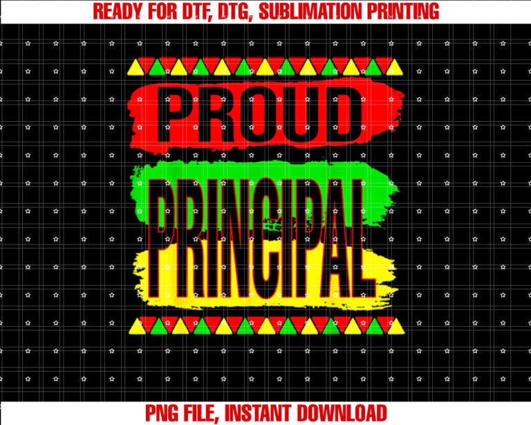 Proud Principal Cool History Month Pride African Gifts T-shirt