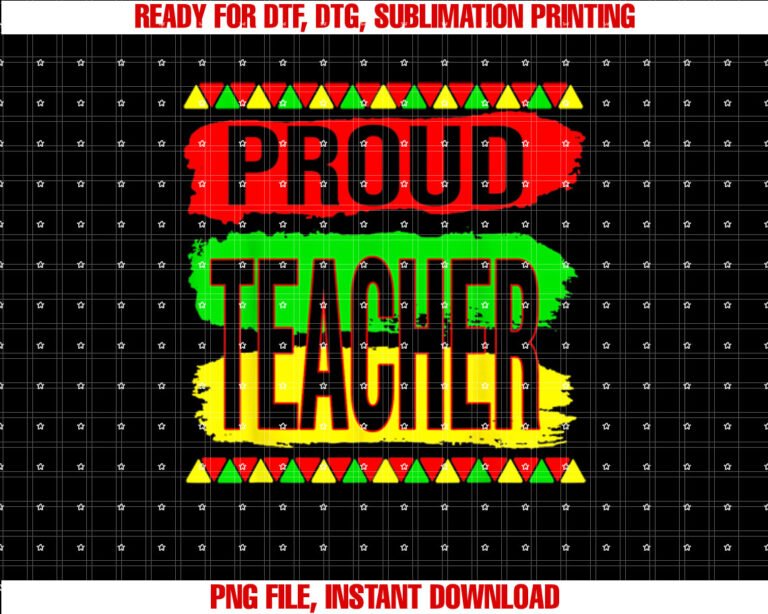 Proud Teacher Cool History Month Pride African Gifts T-shirt
