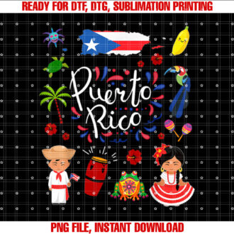 Puerto Rican Culture Outfit Idea Puerto Rico Flag kids T-shirt