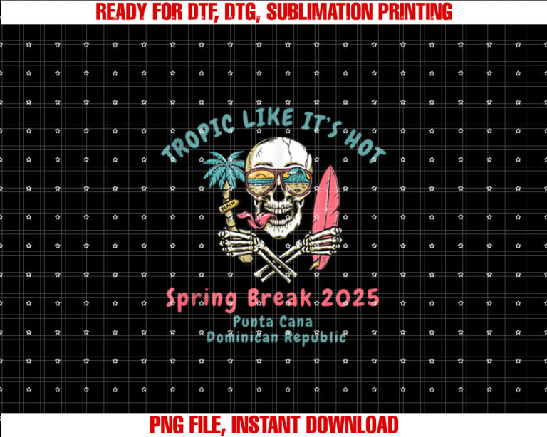 Punta Cana Tropic Like Its Hot Punta Cana Spring Break 2025 T-shirt