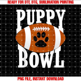 Puppy Bowl Sunday Funny Puppies Dog Fan  T-shirt