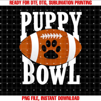 Puppy Bowl Sunday Funny Puppies Dog Fan Tee T-shirt