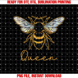 Queen Bee Women Wife Girls Honey Bee Queen Crown T-shirt