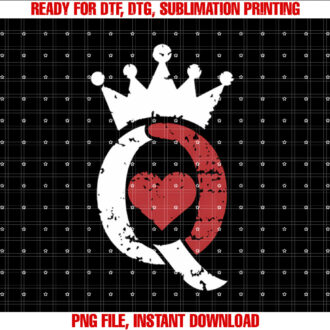 Queen Heart Crown Playing Card Queen of Hearts T-shirt