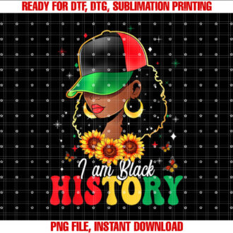 Queen Melanin Proud Women African I Am History T-shirt