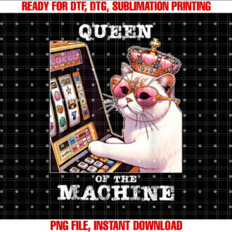 Queen Of The Slot Machine Casino Gambling Lover T-shirt
