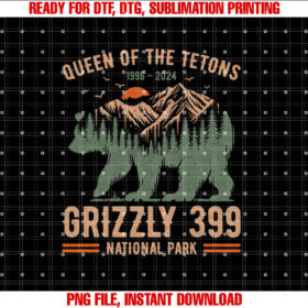 Queen of the Tetons Grizzly 399 Bear Lover Preserve Protect T-shirt