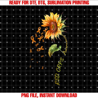 RSD CRPS Awareness Sunflower T-shirt