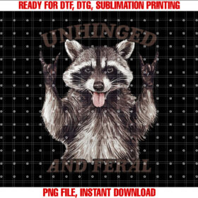 Raccoon Unhinged and Feral Retro Funny Raccoon Feral Summer T-shirt
