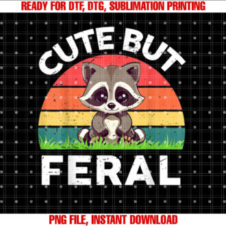 Raccoon Cute But Feral Toddler Boy Funny TrashPanda T-shirt